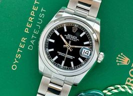 Rolex Datejust 31 178240 (2018) - Black dial 31 mm Steel case