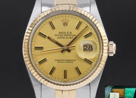 Rolex Datejust 36 16013 (1984) - Champagne dial 36 mm Gold/Steel case