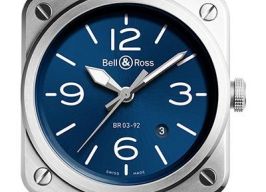 Bell & Ross BR 03-92 Steel BR0392-BLU-ST/SCA -