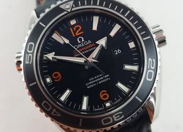 Omega Seamaster Planet Ocean 232.33.38.20.01.002 (Onbekend (willekeurig serienummer)) - Zwart wijzerplaat 38mm Staal