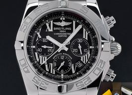 Breitling Chronomat 44 AB011012/BD89 (2018) - Zwart wijzerplaat 44mm Staal