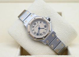 Cartier Santos 187903 (1991) - Beige dial 25 mm Gold/Steel case