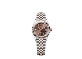 Rolex Lady-Datejust 279171 (2025) - Brown dial 28 mm Gold/Steel case