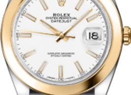Rolex Datejust 41 126303 (2021) - White dial 41 mm Gold/Steel case