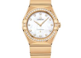 Omega Constellation Quartz 131.55.28.60.55.002 (2025) - Pearl dial 28 mm Yellow Gold case