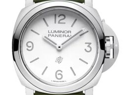 Panerai Luminor Base Logo PAM01087 (2026) - Wit wijzerplaat 44mm Staal