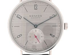 NOMOS Tangente Neomatik 141 (2024) - Silver dial 39 mm Steel case