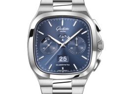 Glashütte Original Senator Chronograph Panorama Date 1-37-02-08-02-70 (2026) - Blue dial 40 mm Steel case