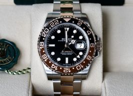 Rolex GMT-Master II 126711CHNR (2022) - Black dial 40 mm Gold/Steel case