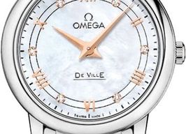 Omega De Ville Prestige 424.10.27.60.55.001 (2024) - Parelmoer wijzerplaat 27mm Staal