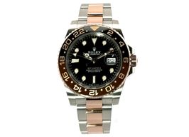 Rolex GMT-Master II 126711CHNR (2023) - Zwart wijzerplaat 40mm Goud/Staal