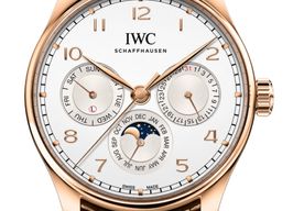 IWC Portuguese Perpetual Calendar IW344202 (2025) - Silver dial 42 mm Red Gold case