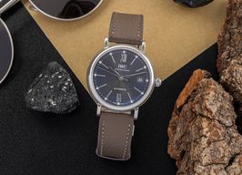 IWC Portofino Automatic IW458603 (Unknown (random serial)) - Grey dial 37 mm Steel case
