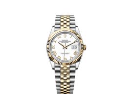 Rolex Datejust 36 126233 (2025) - White dial 36 mm Gold/Steel case
