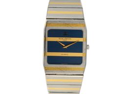 Baume & Mercier Vintage 5739.038 (1985) - Blue dial 31 mm Gold/Steel case