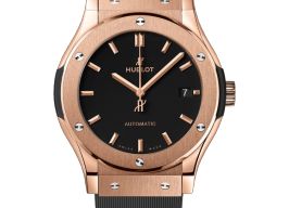 Hublot Classic Fusion 542.OX.1181.RX (2025) - Black dial 42 mm Rose Gold case