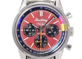 Breitling Top Time AB01761A1K1A1 (2024) - Rood wijzerplaat 41mm Staal