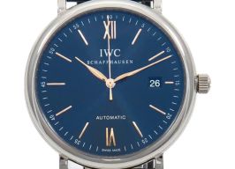 IWC Portofino Automatic IW356523 (2024) - Blauw wijzerplaat 40mm Staal