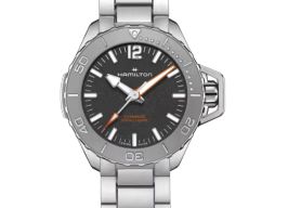 Hamilton Khaki Navy Frogman H77485130 (2025) - Black dial 41 mm Steel case