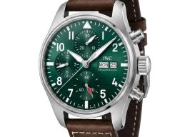 IWC Pilot Chronograph IW388103 (2026) - Green dial 41 mm Steel case