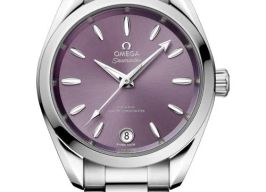 Omega Seamaster Aqua Terra 220.10.34.20.10.002 (2026) - Paars wijzerplaat 34mm Staal