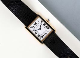 Cartier Tank Solo W1018855 (Unknown (random serial)) - 27 mm Yellow Gold case