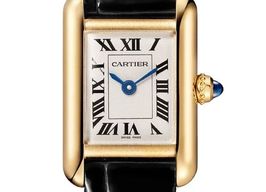 Cartier Tank Louis Cartier WGTA0352 (2025) - Silver dial 17 mm Yellow Gold case