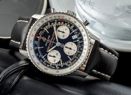 Breitling Navitimer A23322 (2011) - Zwart wijzerplaat 42mm Staal