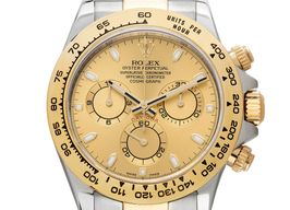 Rolex Daytona 116503 (2020) - Champagne dial 40 mm Gold/Steel case