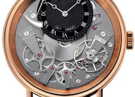 Breguet Tradition 7057BR/G9/9W6 (2026) - Zwart wijzerplaat 40mm Roségoud