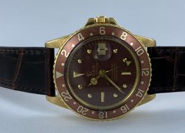 Rolex GMT-Master 1675 (1969) - Bruin wijzerplaat 40mm Geelgoud