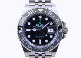 Rolex GMT-Master II 126710GRNR (2024) - Zwart wijzerplaat 40mm Staal