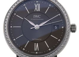 IWC Portofino Automatic IW458104 (2024) - Grijs wijzerplaat 37mm Staal