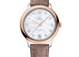 Omega De Ville 434.23.34.20.55.001 (2025) - White dial 34 mm Gold/Steel case