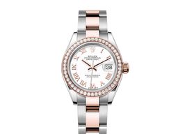 Rolex Lady-Datejust 279381RBR-0022 (2024) - White dial 28 mm Steel case