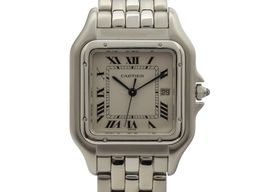 Cartier Panthère 1300 (Unknown (random serial)) - White dial 40 mm Steel case