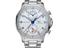 IWC Portuguese Yacht Club Chronograph IW390702 (2025) - Silver dial 45 mm Steel case