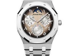 Audemars Piguet Royal Oak Perpetual Calendar 26586XT.OO.1240XT.99 (2025) - Beige dial 41 mm Titanium case