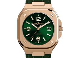 Bell & Ross BR 05 BR05A-GN-PG/SCR (2026) - Green dial Rose Gold case