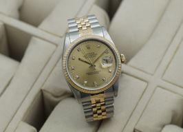 Rolex Datejust 36 16233 (1994) - Champagne dial 36 mm Gold/Steel case