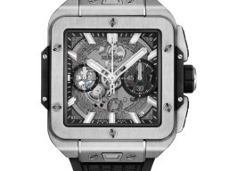 Hublot Square Bang 821.NX.0170.RX (2025) - Transparent dial 42 mm Titanium case