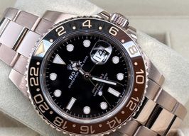 Rolex GMT-Master II 126715CHNR (2018) - Zwart wijzerplaat 40mm Roségoud