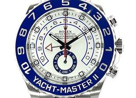 Rolex Yacht-Master II 116680 (2021) - White dial 44 mm Steel case