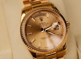 Rolex Day-Date 36 118238 (2007) - Champagne dial 36 mm Yellow Gold case
