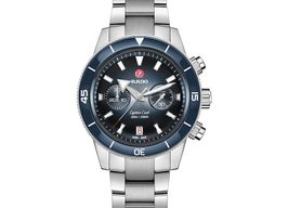 Rado HyperChrome Captain Cook R32145208 (2024) - Blue dial 43 mm Steel case