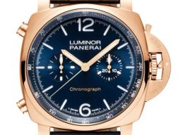 Panerai Luminor Marina PAM01111 (2026) - Blauw wijzerplaat 44mm Roodgoud
