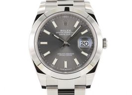 Rolex Datejust 41 126300 (2021) - Grey dial 41 mm Steel case