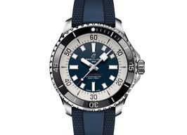 Breitling Superocean 44 A17376211C1S1 (2024) - Blauw wijzerplaat 44mm Staal