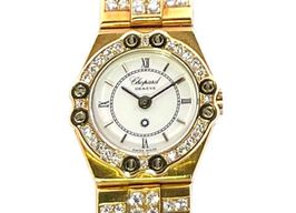 Chopard St. Moritz 25-5156 (1987) - Champagne wijzerplaat 20mm Geelgoud