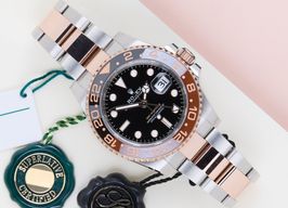 Rolex GMT-Master II 126711CHNR (2023) - Black dial 40 mm Gold/Steel case